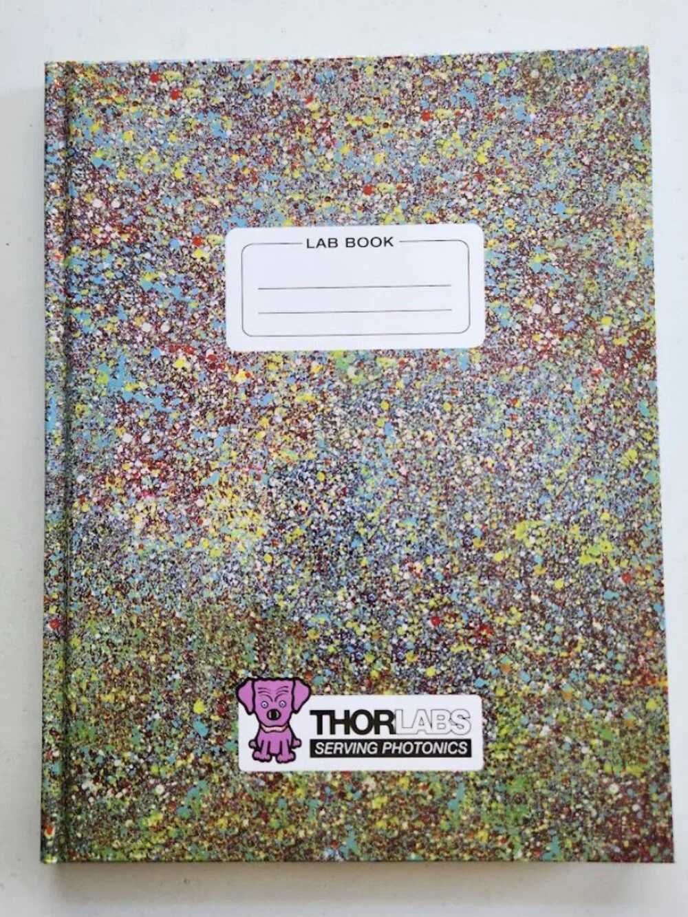 Thor Labs Lab Notebook Hardcover 5mm Grid 160 Paper Pages Science Laboratory Sch